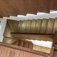 Wooden stairs, Production of unique Interior elements