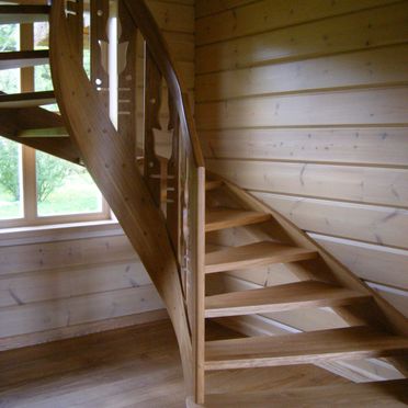 Wooden stairs