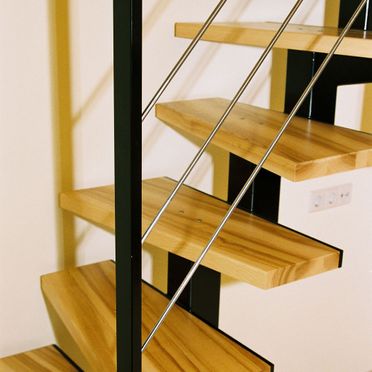 Space-saving stairs