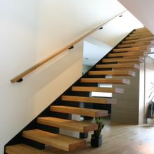 Wooden stairs, Production of unique Interior elements