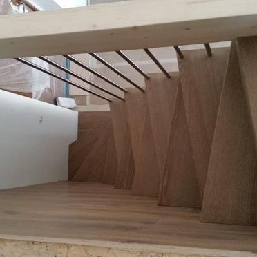 Space-saving stairs