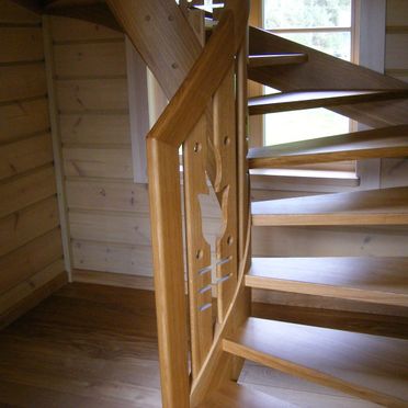 Wooden stairs